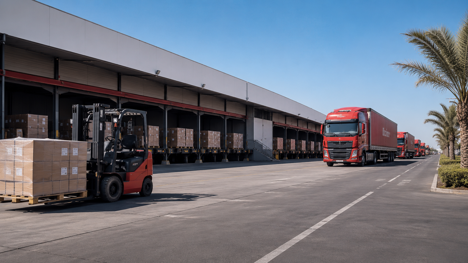 Activité logistique de Damos Capital Group